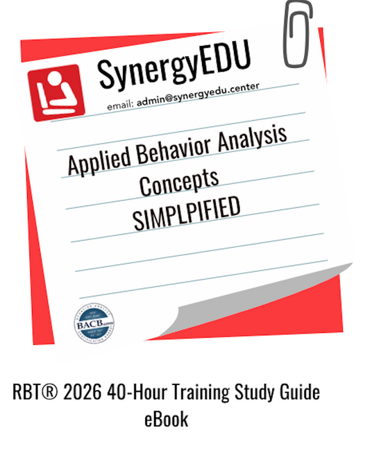 Applied Behavior Analysis - SIMPLIFIED eBook